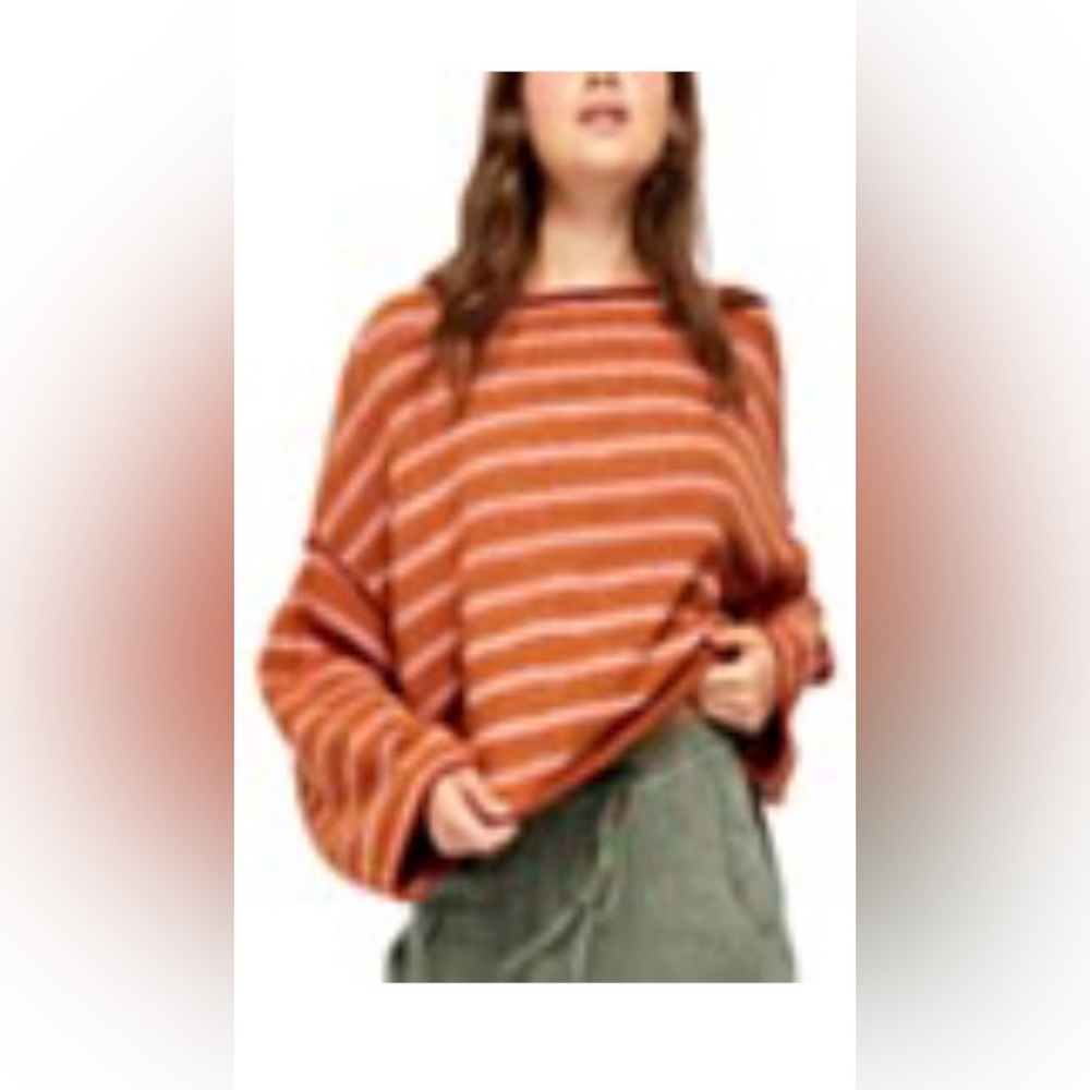 Free people Bardot
Striped Sweater